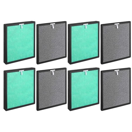 

Yescom 8 Pack H13 True HEPA Filter Replacement for 5-Stage Air Purifier Home Large Room