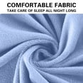thumbnail image 5 of U Shaped Pillow Covers, 27.6 x 51.2 inch Full Body and Maternity Pillow Cover, U Shaped Body Pillowcase Removable, Machine Washable Replacement Cover, 5 of 8