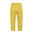 thumbnail image 5 of Women's Leggings Leggings For Women Plus Size High Waisted Yoga Cropped Trousers 2025 Summer Gym Pants,Yellow Women's Legging S, 5 of 6