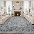 thumbnail image 3 of 9x12 Area Rugs Living Room Rug Washable Vintage Boho Rug No Slip Stain Resistant Soft Carpet Large Carpets for Bedroom Dining Room Farmhouse Hallway Home Office, 3 of 8
