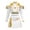 White, variant on Halloween Anime Costumes,Popular Singer Idol Group Costumes Set, Pop Star Dress Up Stage Outfits For School Halloween Party Carnival Festival Performance