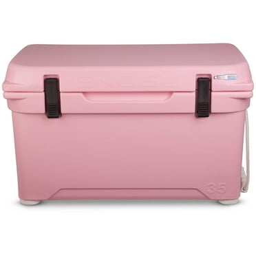Engel ENG35 35 Qt High Performance Cooler & Ice Chest - 36 Cans, Pink