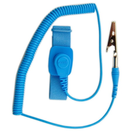 Anti-Static Wrist Strap - Adjustable Band 6 Cord