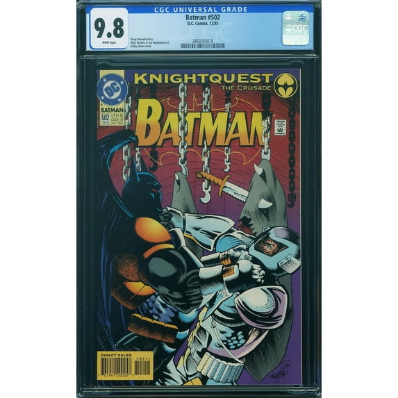 Batman #502 - CGC 9.8 Comic Book