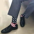thumbnail image 3 of JSEMOY  American Flag Socks For Men Or Women 4th July Middle Socks Star And Stripe Patriotic Freedom Day Gifts, 3 of 4