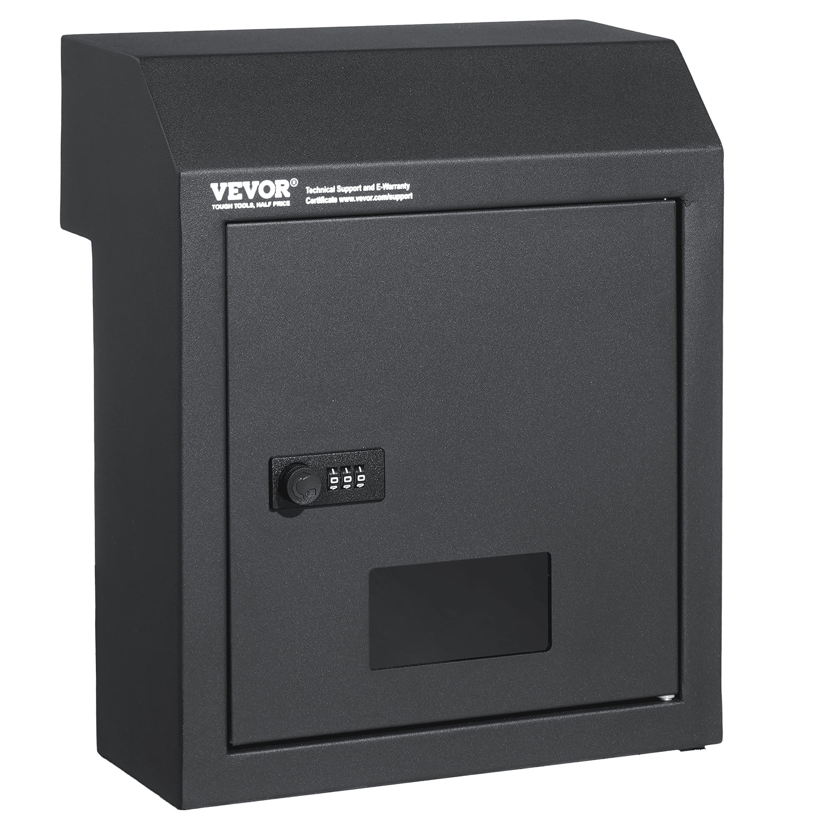 Vaultz Large Lockable Storage Box, 19.5 x 7 x 13.5 inches, Combo