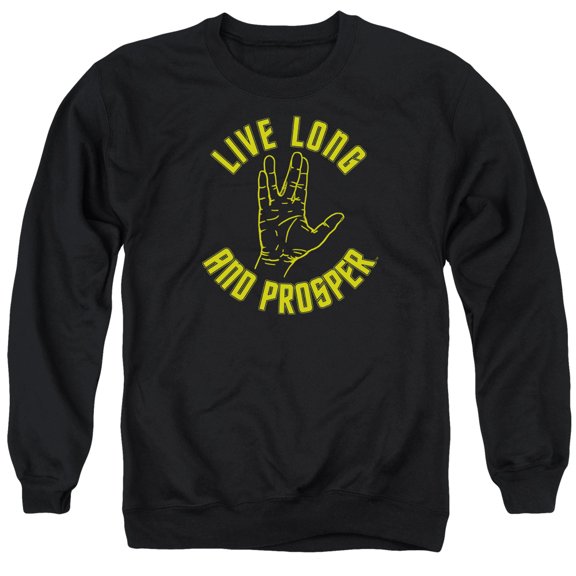 Star Trek - Live Long Hand - Crewneck Sweatshirt - Small