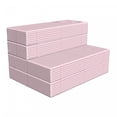 thumbnail image 1 of Picnic Foldable Mattress, Basic Picnic Gingham Check, 74.8" x 35.4", Pale Pink White, by Ambesonne, 1 of 6