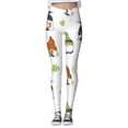 thumbnail image 1 of WILLBEST Mallas Estampadas Informales Para Mujer, Leggings de Yoga de Cintura Alta, Suaves, Transpirables, Para Entrenar, Correr, Pantalones Deportivos Elásticos Extra Grande, 1 of 4