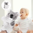 thumbnail image 3 of EeaseCA Koala Hand Puppet Plush Koala Doll Kids Role Play Toy Stuffed Hand Puppet Toy, 3 of 7