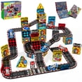thumbnail image 1 of Magnetic Tiles Road Set Magnetopia Magna Tiles Race Track, 1 of 8