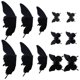 thumbnail image 1 of 12pcs 3d Butterfly Wall Decor Butterfly Wall Stickers Party Decorations Wall Stickers, 1 of 1
