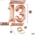 thumbnail image 2 of KatchOn, Rose Gold 13 Balloon Numbers - Giant, 40 Inch | 13th Birthday Decorations for Girls | 13 Rose Gold Balloons for 13 Birthday Decorations for Girls | Rose Gold Number 13 Balloons for Birthdays, 2 of 8
