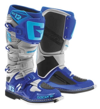 blue dirt bike boots