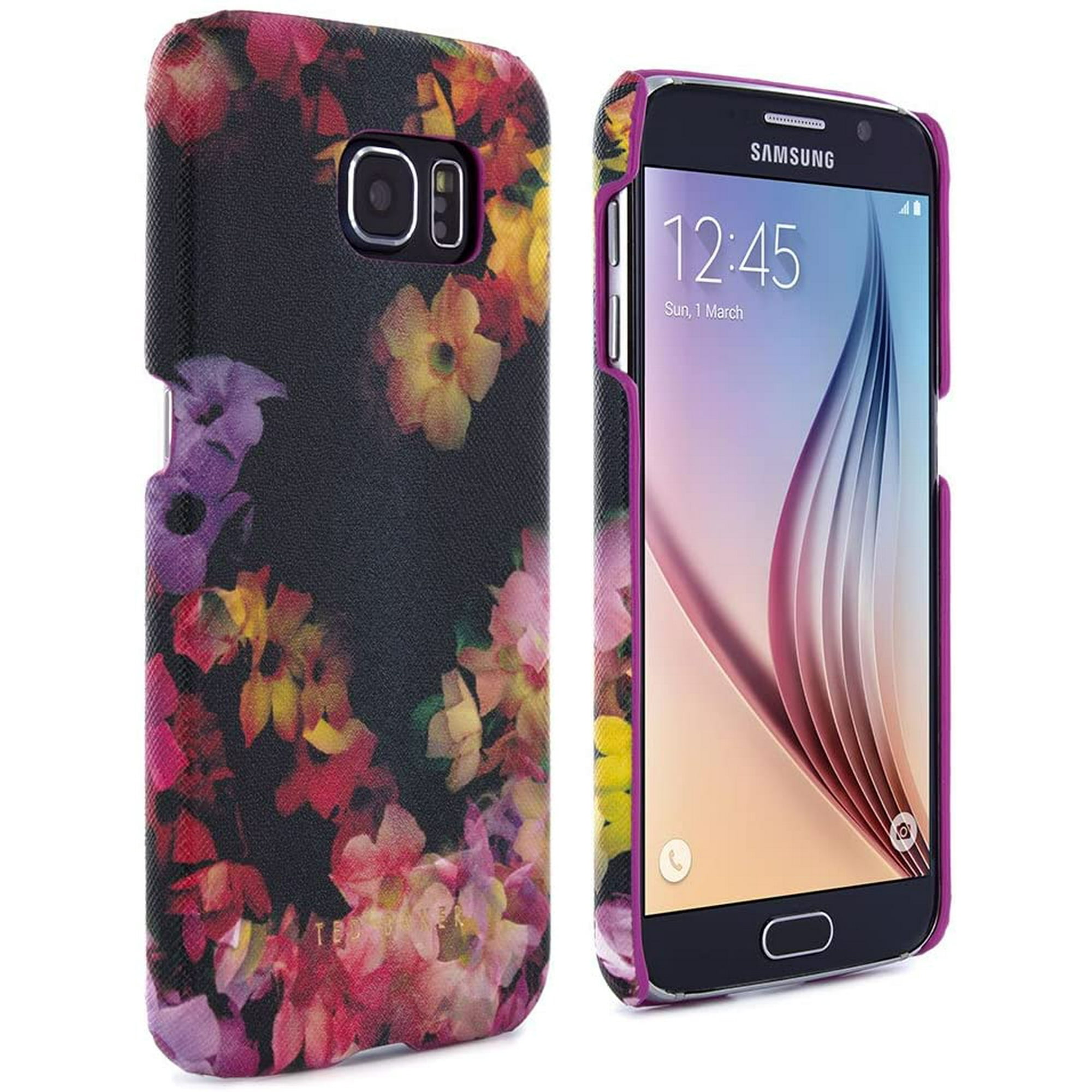 baas invoeren Systematisch Ted Baker SS15 Women's Collection Luxury Branded flower design case cover  for Galaxy S6 Original Ted branded case cover for Ga | Walmart Canada