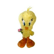 Tweety Bird 16" Plush Holding Flowers Bouquet Valentine Easter Spring Doll New