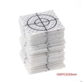 thumbnail image 1 of 100 Pcs Réflecteur de station total 20mm Réflecteur Cible Réfléchissante Argent, 1 of 5