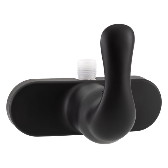 RecPro RV Shower Diverter Faucet with Single Lever | Matte Black