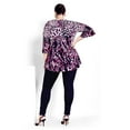 thumbnail image 2 of Avenue Women's Plus Size Leona Zip Top, 2 of 2