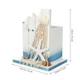 thumbnail image 2 of GOOHOCHY  3 Pcs Small Pen Holder for Desk Container White Covers Office, 2 of 8