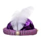 thumbnail image 4 of Sombrero de Sultán Perfecl Sombreros árabes para fiesta temática Halloween Carnaval púrpura, 4 of 8