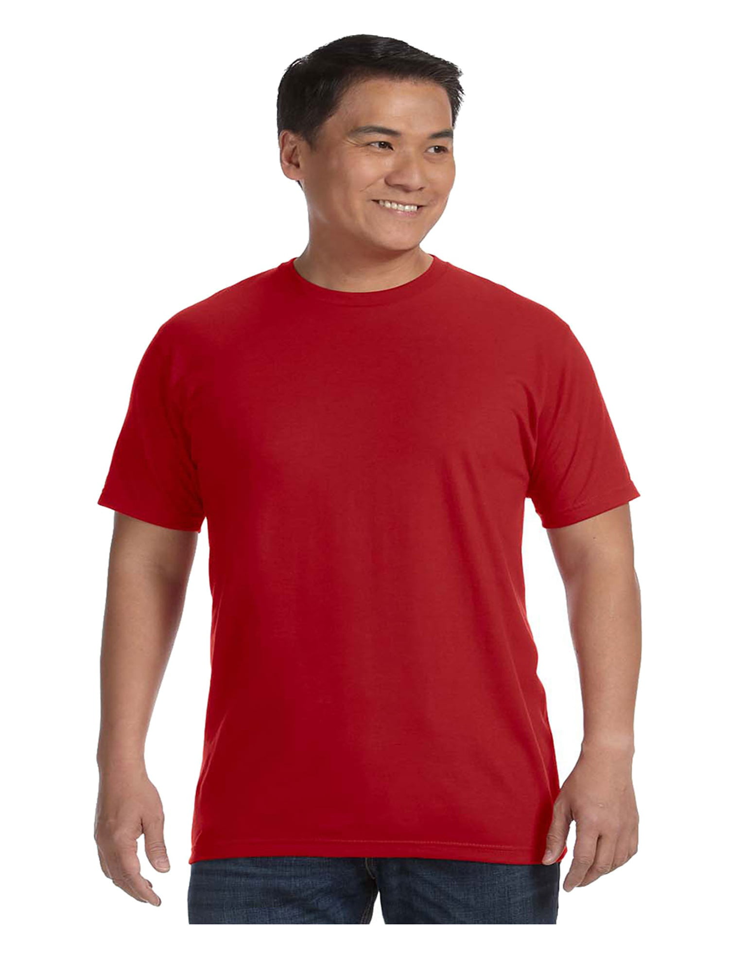 Anvil Organic Ringspun Recycled Polyester T-Shirt, Style 450 - Walmart.com