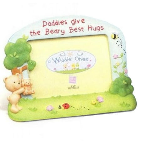 'Daddy Gives the Beary Best Hugs' Picture Frame by Russ (World's Best Father Photos)
