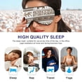 thumbnail image 6 of IAUYY Sleep Mask, Super Soft Eye Masks with Adjustable Strap, Lightweight Comfortable Blindfold,Perfect Blocks Light for Men Women Embroidered African Animal Motifs, 6 of 7