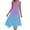 B163 Light Blue plus size summer dresses clearance under $5, variant on Women Dresses under $10! Cagogo Womens Summer Sleeveless Dresses Casual Gradient Color A-line Flowy Tank Sundress Beach Vacation Hankerchief Flare Midi Wedding Guest Dresses