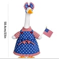 thumbnail image 3 of AuroraX 4th of July Porch Goose Outfit Sets Porch Goose Clothes Set for Porch Goose 23 Inch Garden Large Patriotic Seasonal White Goose Decorations Party, 3 of 7