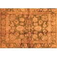 thumbnail image 1 of Ahgly Company Indoor Rectangle Oriental Orange Traditional Area Rugs, 3' x 5', 1 of 4