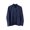 Navy, variant on Men Stand Collar Button Down Lightweight Shacket Jacket, Long Sleeve Snap Button Overshirt with Pocket Navy XXL(XXL)