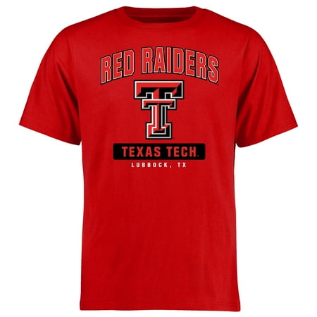 - Texas Tech Red Raiders Campus Icon T-Shirt - Red