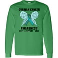 thumbnail image 3 of Inktastic Ovarian Cancer Awareness Hope Support and Love Long Sleeve T-Shirt, 3 of 5