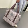 thumbnail image 1 of Bolsa De Viaje Bolso de gimnasio de moda, Bolso deportiva plegable de gran capacidad para hombres y mujeres (rosa), 1 of 8
