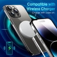 thumbnail image 6 of Crystal Clear Case for iPhone 14 Pro Max, [Not Yellowing] [Camera Protection] [Military Grade Drop Tested] Transparent Shockproof Protective Phone Case Soft Silicone Slim Cover, 6.7", Black, 6 of 15