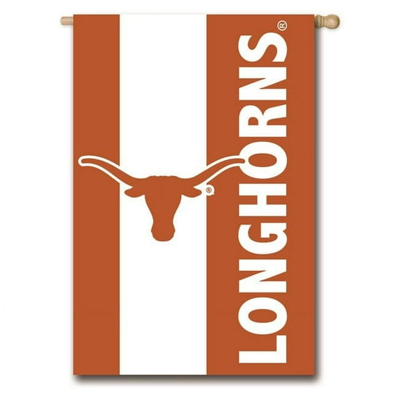 Texas Longhorns 28" x 44" Double-Sided Embellish House Flag