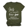 thumbnail image 2 of Pompotops Pull-over Femme à Manches Courtes Casual Letterprint, 2 of 7