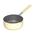 thumbnail image 2 of Transemion Table Dinner Glass Heat Resistance Milk Pot Nonstick Easy Pouring Convenient Kitchen Essential Milk Pots Safe. Durable Yellow 27.8x14.5x5.5cm, 2 of 6