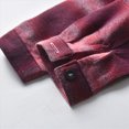 thumbnail image 4 of CAUYDY Kids Toddler Flannel Shirt Jacket Plaid Long Sleeve Lapel Button Down Shacket Baby Boy First Birthday Shirt Long Sleeve(L101-Pink,6-7 Y), 4 of 7