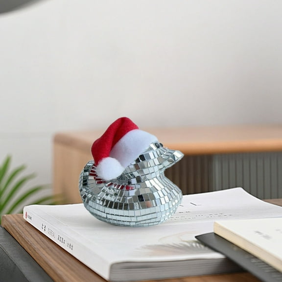 Summercome Christmas Dachshund Dog Pendants Non-3D Acrylic Cute Sausage Dog with Hats Christmas Tree Decoration Car Interior Hanging Ornament Crafts Dog Lover Gift