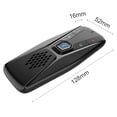 thumbnail image 1 of Sidaley Manos libres Bluetooth Car Kit Receptor de audio inalámbrico Sun Visor BT 4.1 Manos libres para llamadas telefónicas Altavoz Reproductor de MP3 Electrónica, 1 of 6