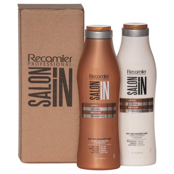 Recamier Professional Salon In  Pro Hydra Repair Hair Shampoo and Conditioner Kit 2 x 10.1oz