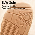 thumbnail image 4 of Kcodviy Chaussures Pantoufles en Lin Pantoufles de Plage Pantoufles pour Femmes Pantoufles d'Été Sandales à Enfiler Pantoufles à Talon Compensé pour Femmes Hommes pour Femmes Sandales à Bout Ouvert Sandales Chaussures d'Intérieur Sandales pour Femmes, 4 of 6