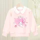 thumbnail image 3 of Sudadera con capucha de manga larga para niños, suéter con cuello de princesa Sanrios, dibujos animados, My Melody, Cinnamoroll, Kuromi, 3 of 5