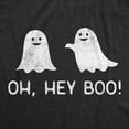 thumbnail image 2 of Mens Oh Hey Boo T Shirt Funny Halloween Party Ghost Relationship Tee for Guys Graphic Tees, 2 of 9