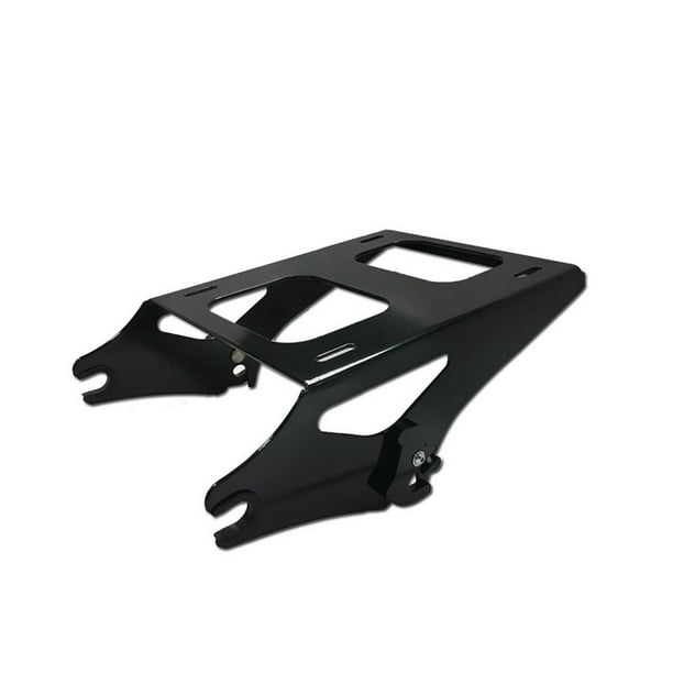 HTT Black Detachable 2 Two Up Tour Pak Pack Mounting Luggage Rack For