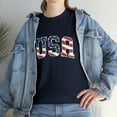 thumbnail image 2 of USA Graphic Patriotic American Flag Tshirt, 2 of 2
