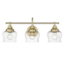 Wry Lighting Daphne 3-light Vanity in Brushed Champagne Brass