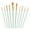 Green, variant on Miangastore Paint Brushes Watercolor Set Nylon 1Set 0.8X1.2X7.5In For Art Creation Hobbyists